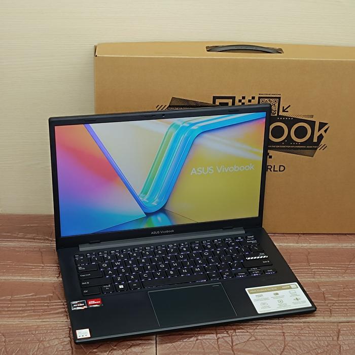 ASUS VIVOBOOK RYZEN 3 7320U BNOB RAM 8GB SSD256 14 inch AMD Radeon Graphics Windows 11 HOME | KOTA WISATA