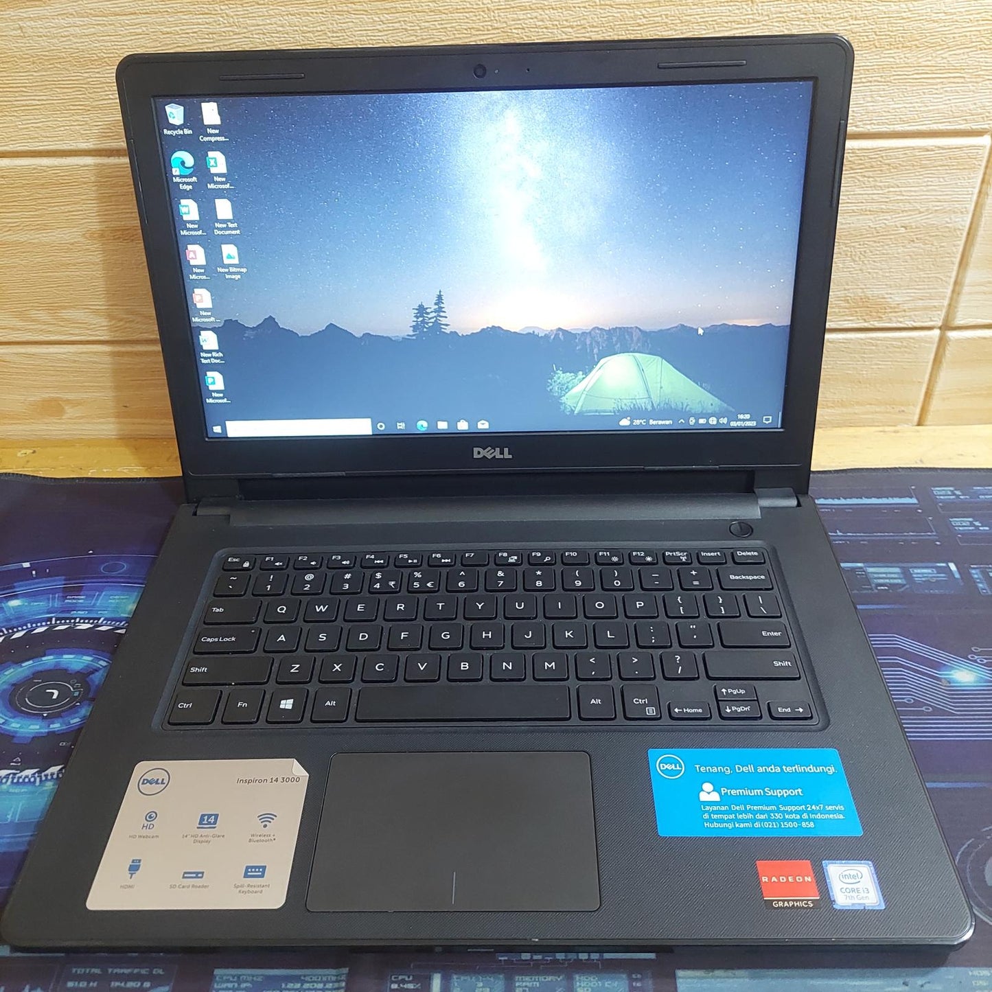 DELL INSPIRON 14 3000 I3 GEN 4 8/512 GB AMD Radeon graphics 14 INCH | CIBUBUR