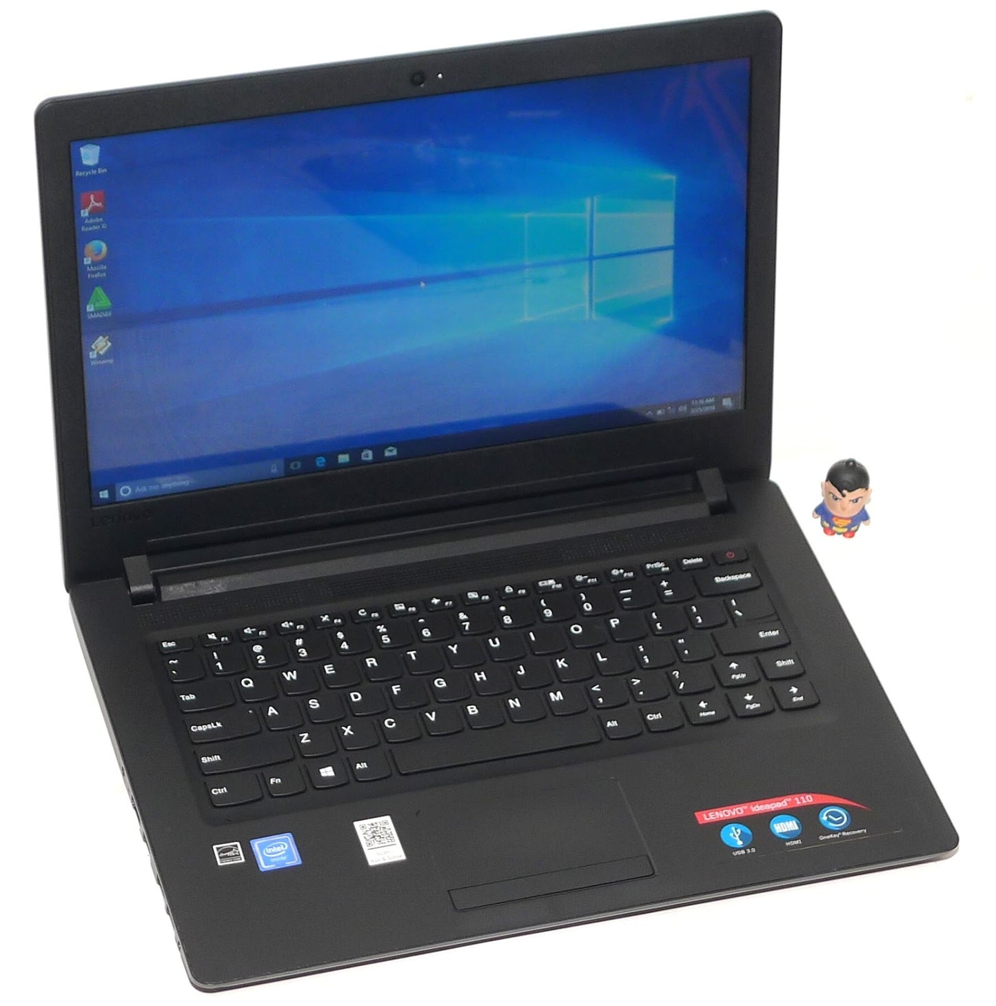 LENOVO IDEAPAD 110141BR INTEL CORE N3060 RAM 4/ 128 GB SSD MINUS BATRE | KOTA WISATA