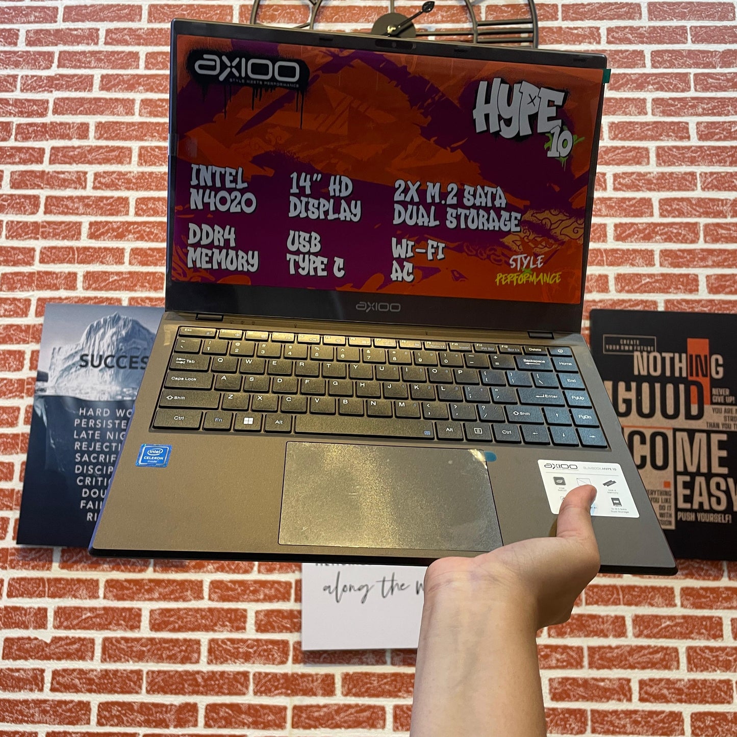 AXIOO HYPE 10 8/256 SECOND