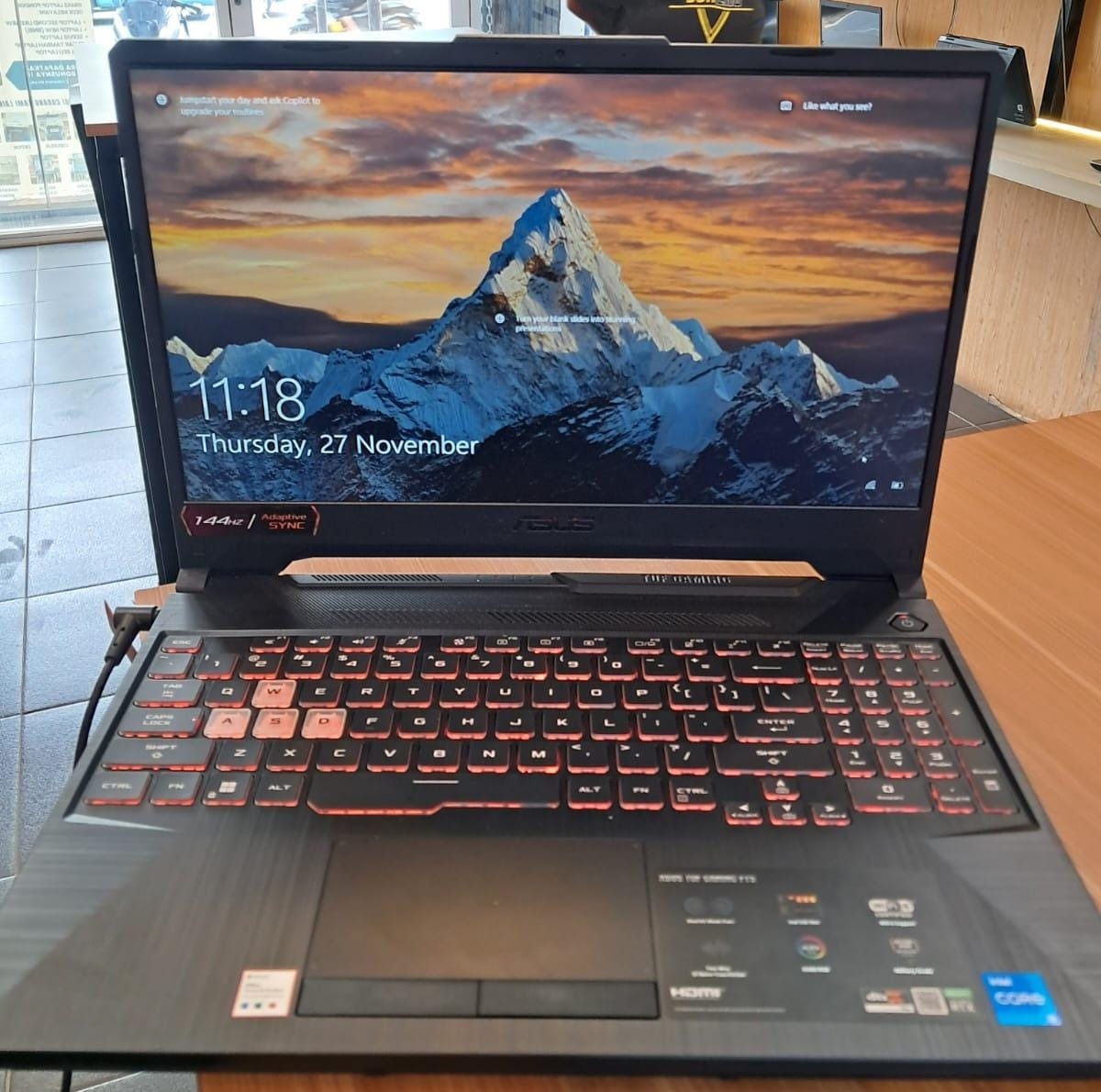 Asus Tuf Gaming F15 RAM 16/500GB I5 GEN 11 intel UHD Graphics SECOND | PONDE