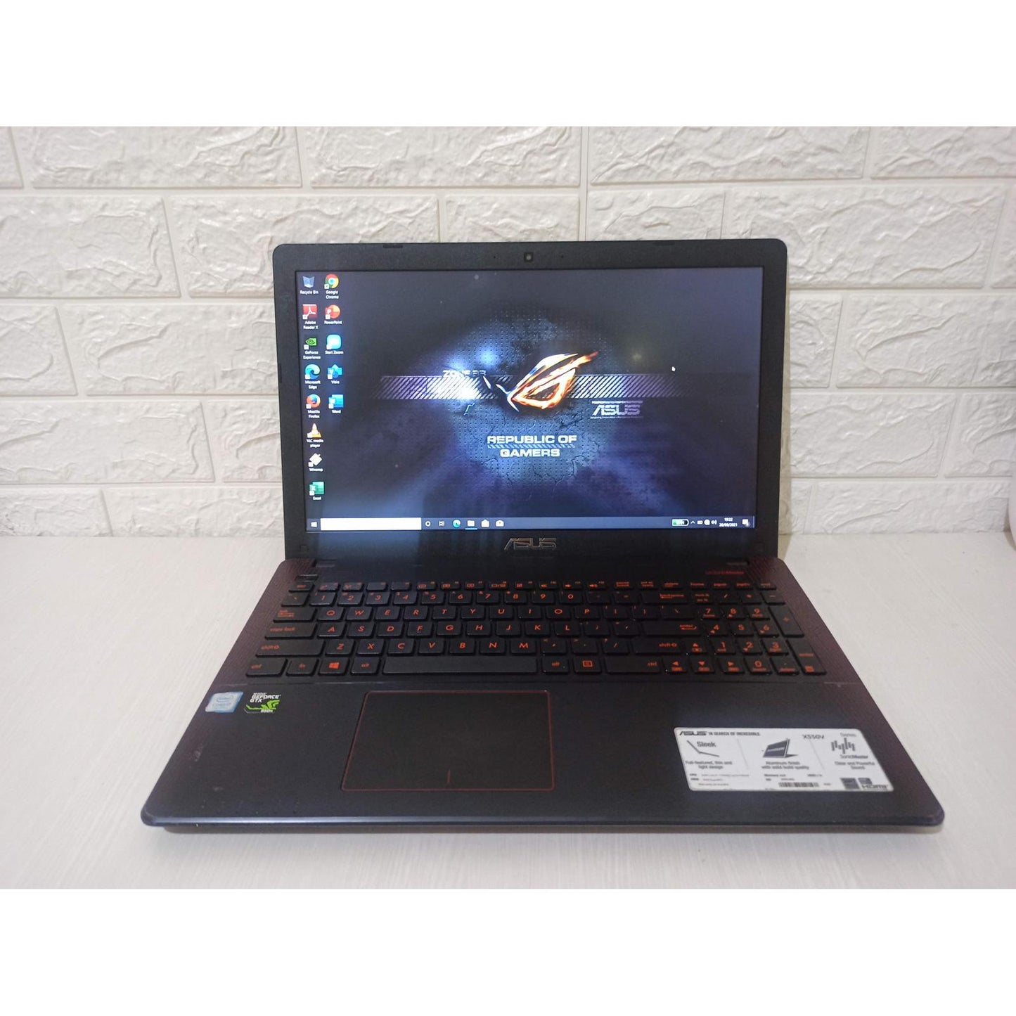 ASUS x550V AMD FX VGA RX 560 8/128+1TB (DEPOK) | CIBUBUR