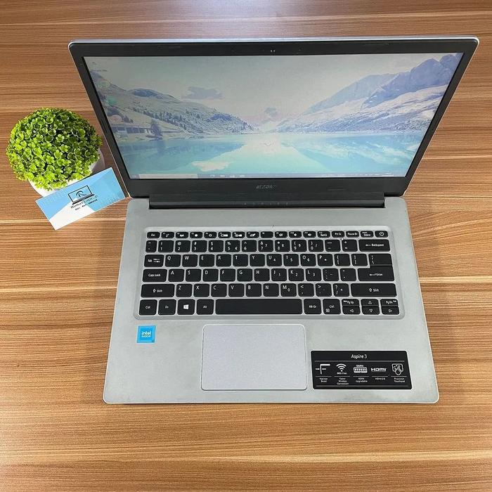 ACER ASPIRE 3 RAM 4 / SSD 256 KARYAWAN | INTEL CELERON 5100 LAYAR 14 INCH ️EARPHONE, USB, HDMI, CHARGER | HARAPAN INDAH