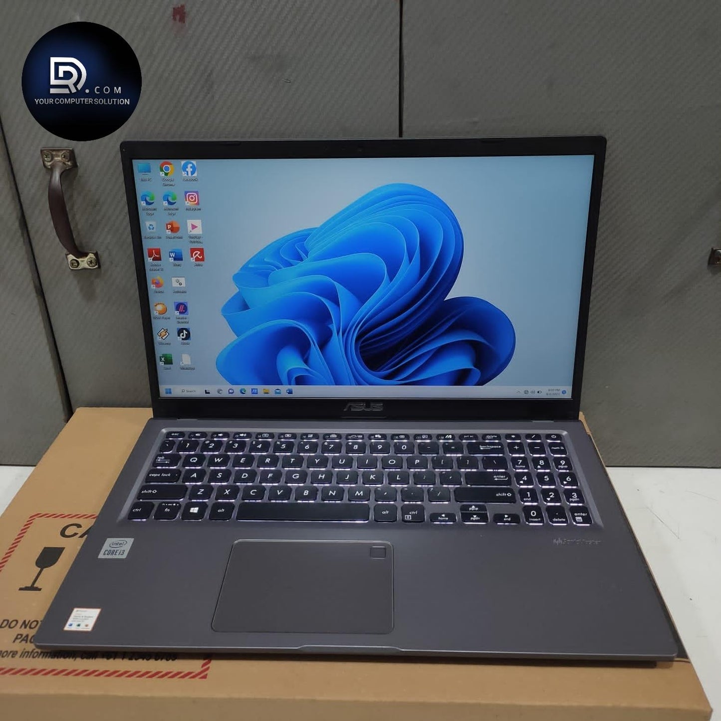 ASUS X515JAB I3 GEN 10 RAM 8/512GB SSD