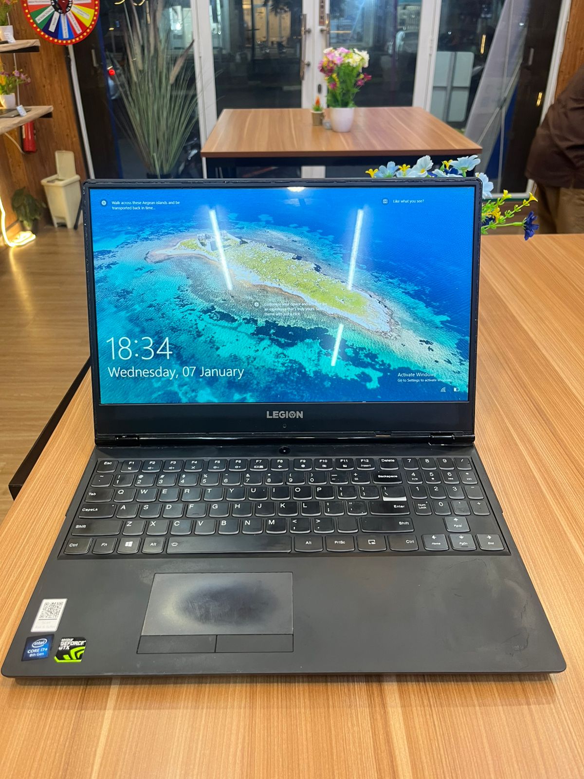 LENOVO LEGION GAMING I7 GEN 8 16/1TB HDD GTX 1050TI |RL DEPOK