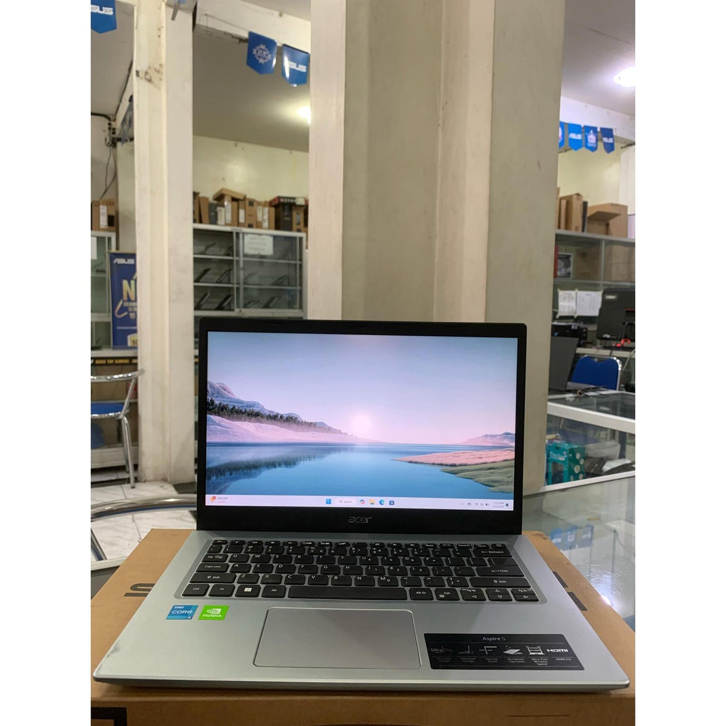 ACER ASPIRE 5 I3 GEN 11 8/512 GB 14 INCH Nvidia GeForce MX350 2GB | CIBUBUR