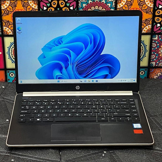 HP 14S INTEL CORE I5 GEN 8 RAM 4GB / 128 SSD 1.60GHz 14 Inch Windows 11 home 64bit | KOTA WISATA