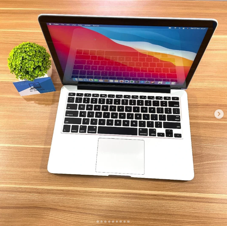 MacbookPro Intel Core i5 Gen 3 RAM 8G 256GB SSD 2012 DDR3 | 3,1 GHz Dual-Core Intel Core i7 | Intel Iris Graphic 6100 1536 MB | RETINA DISPLAY