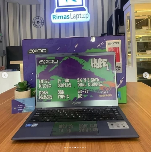 AXIOO HYPE 1 INTEL CELERON RAM 8/128 GB SSD | BINTARO