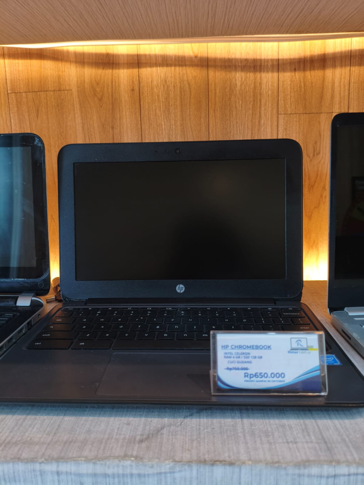 HP CHROMEBOOK RAM 4GB / SSD 128GB (TUKTAM AFIFAH) | BINTARO