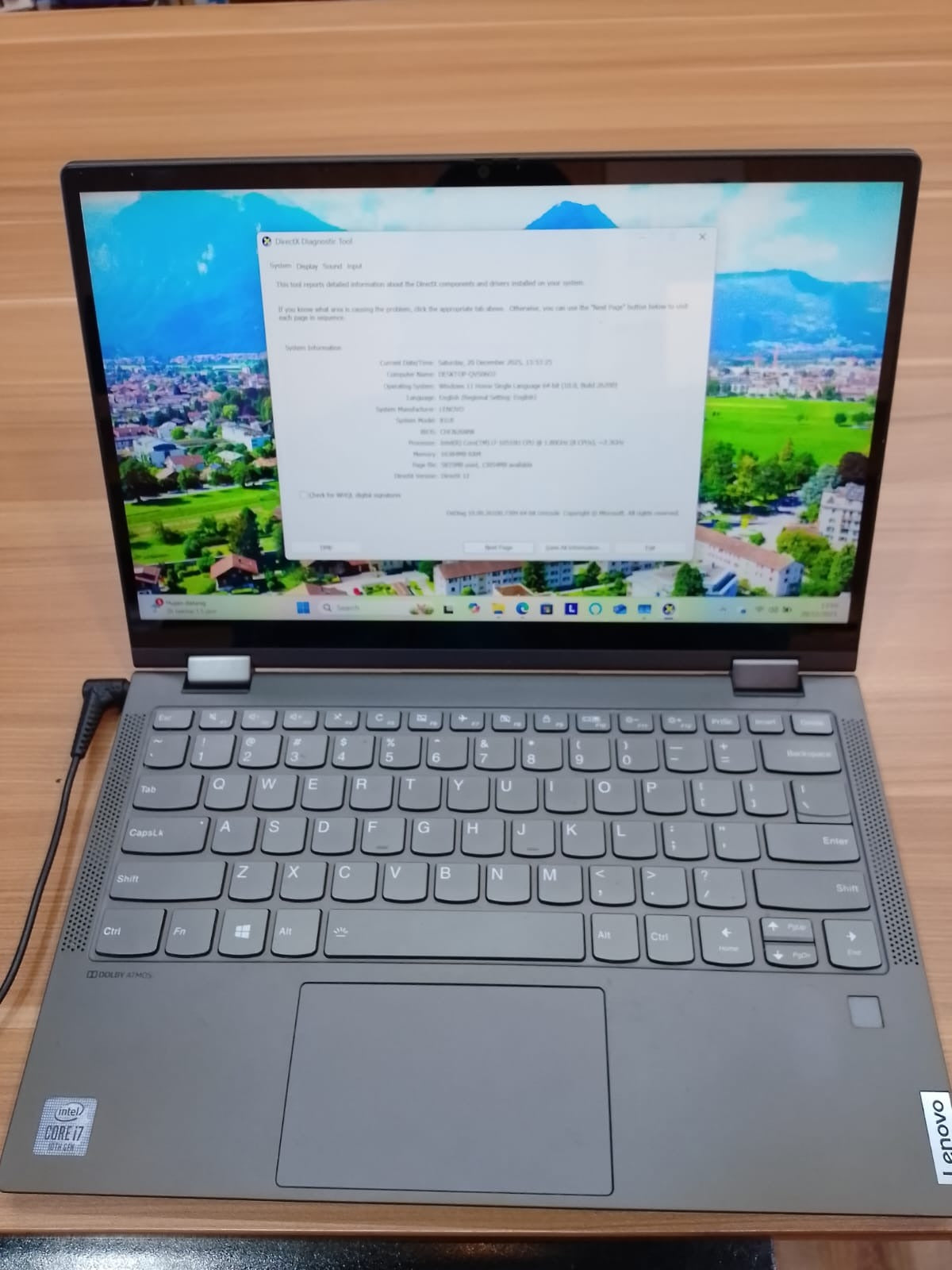 LAPTOP LENOVO YOGA C640 - 13IML INTEL CORE I7 GEN 10 RAM 16/512GB | BUARAN