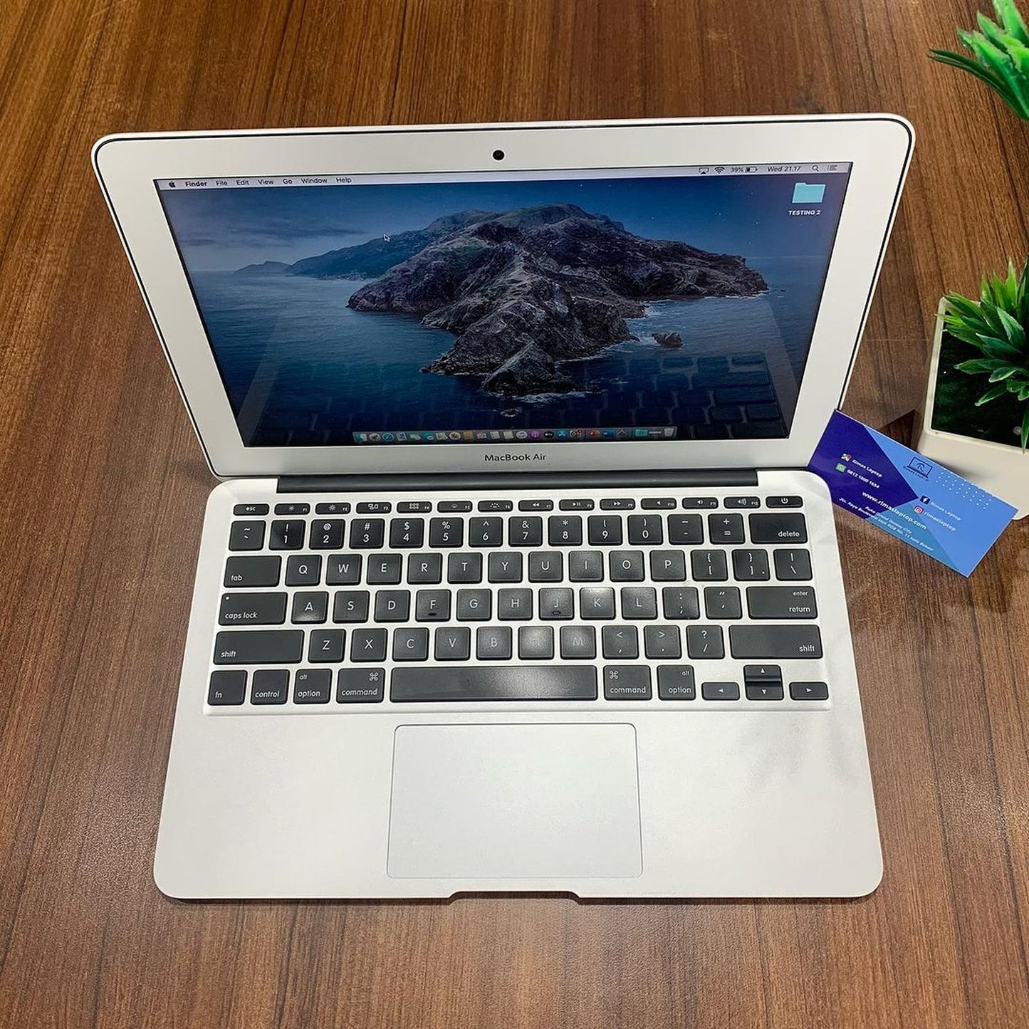 LAPTOP MACBOOK AIR 2015 CORE I5 RAM 4/128GB MACOS CATALINA 13 INCH | BEKASI