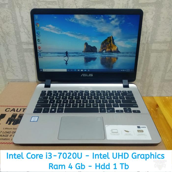 ASUS VIVOBOOK A407U I3 GEN 6 RAM 4GB/HDD | Kelapa gading