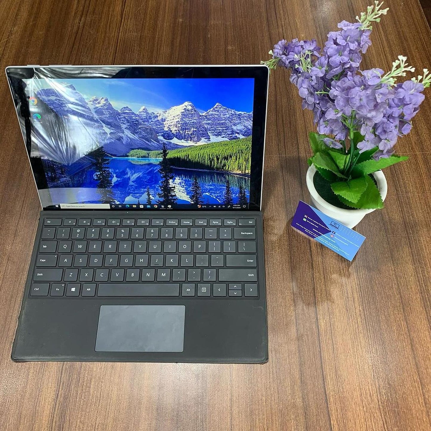 LAPTOP MICROSOFT SURFACE PRO I5 GEN 7 RAM 8/256GB 14 INCH EARPHONE , USB, WEBCAM, SD-CARD | BEKASI