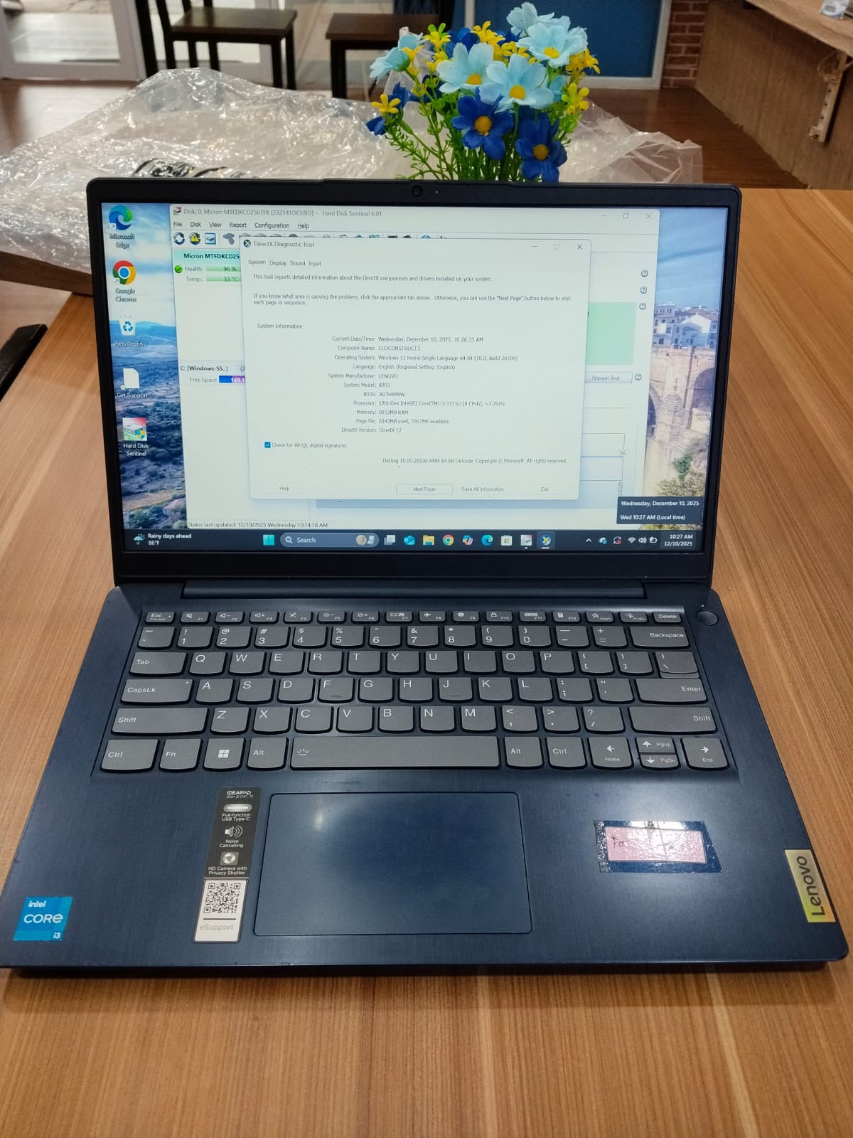 Lenovo Ideapad slim 3 i3 Gen 12 8/256GB | Buaran
